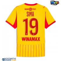 Moški Nogometni dresi RC Lens Abdallah Sima #19 Domači 2025-26 Kratek Rokav